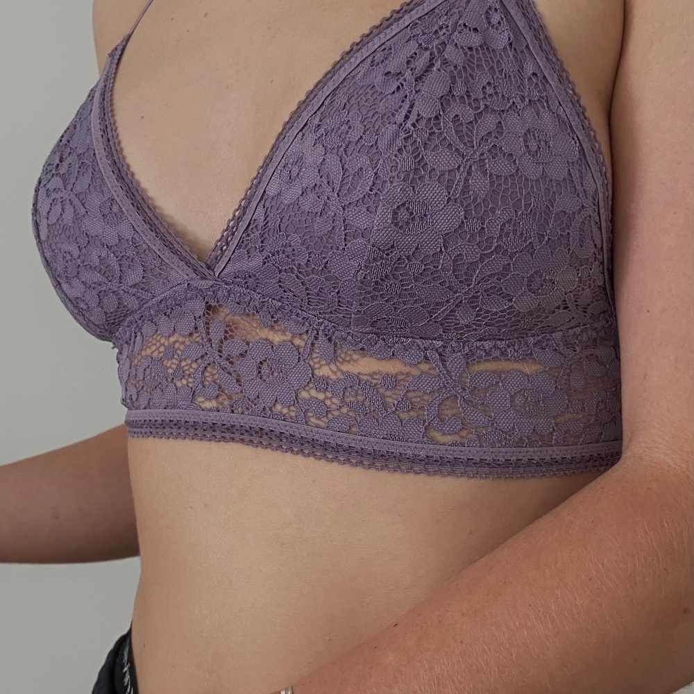 Target purple lilac bralette